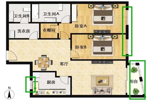 如何看房子朝向|怎样看房屋的朝向？你家坐北朝南，还是坐哪朝哪？（建议收藏）